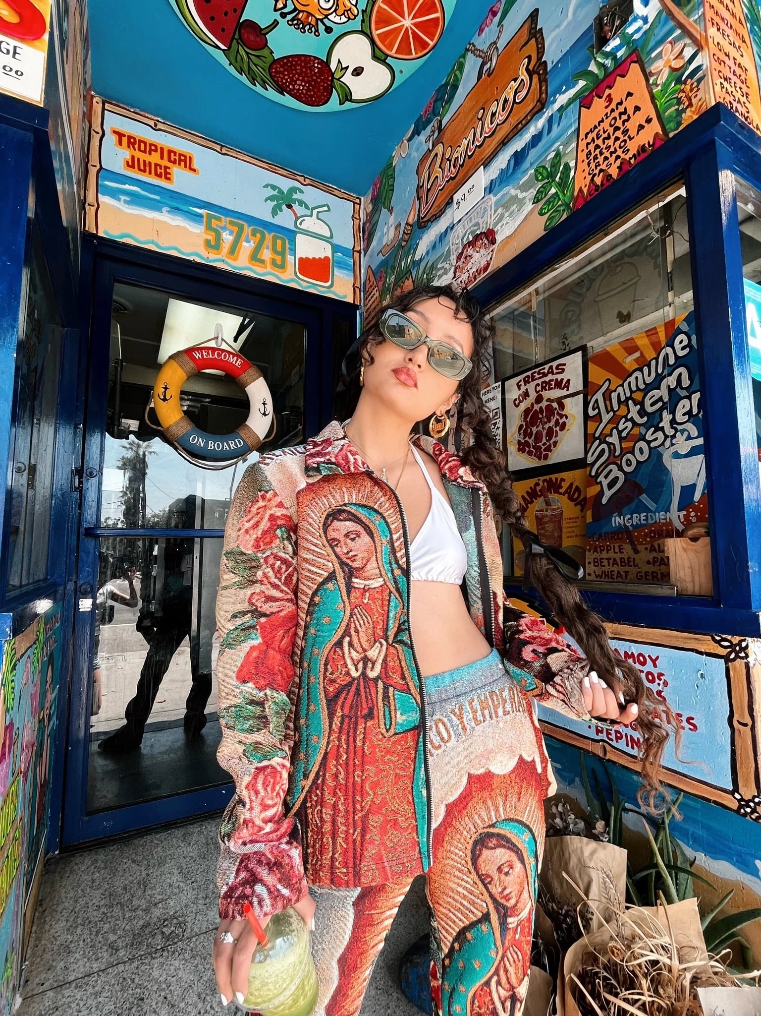 Virgencita jacket by Patty Delgado