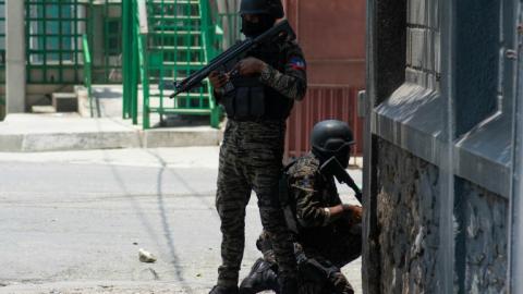 Haitian police
