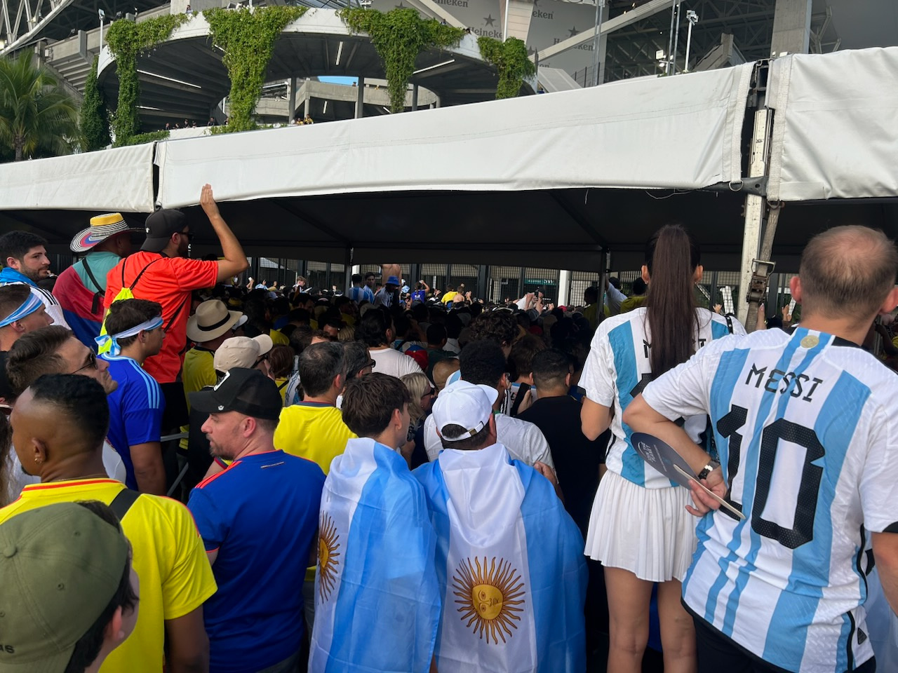 Chaos At Copa America Final Due To Lack Of Security Organization In ...