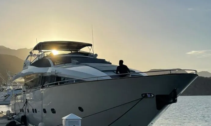 The Avante, The luxurious yatch honeymoon Angela Aguilar Christian Nodal