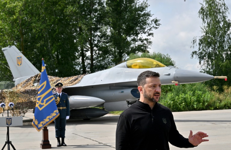 Zelensky Says Ukraine Has Received First F-16 Jets