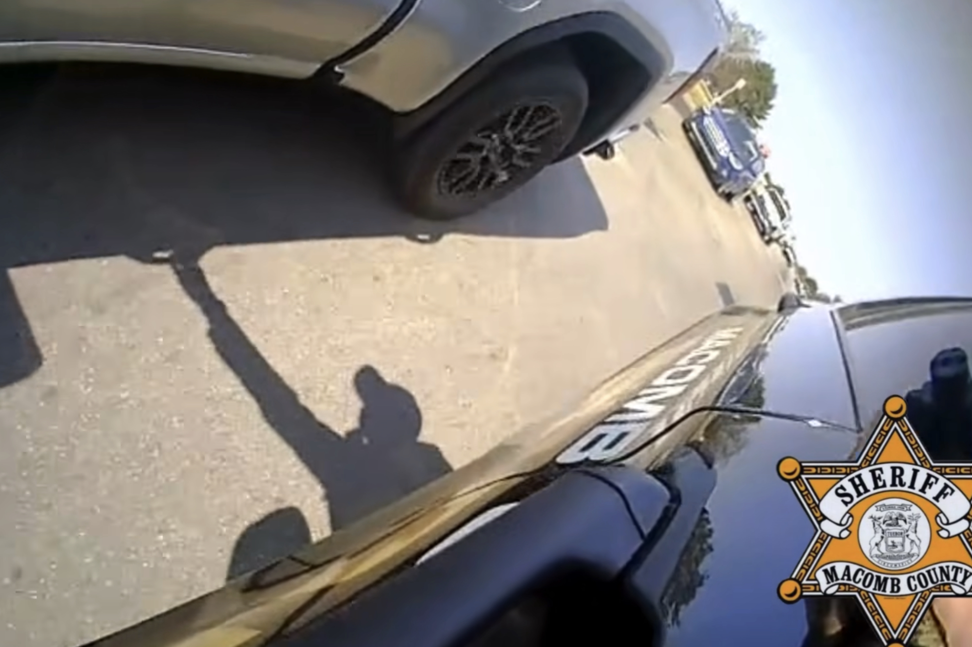 WATCH Police Officer Performs Dramatic 'Action Movie' Move on Busy