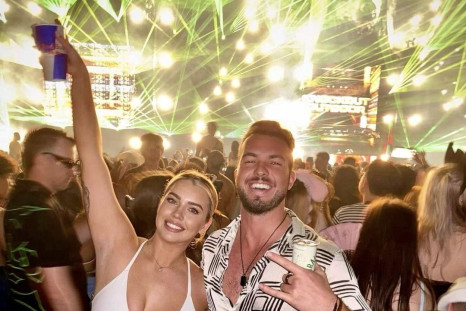Sean and Brooke at a festival