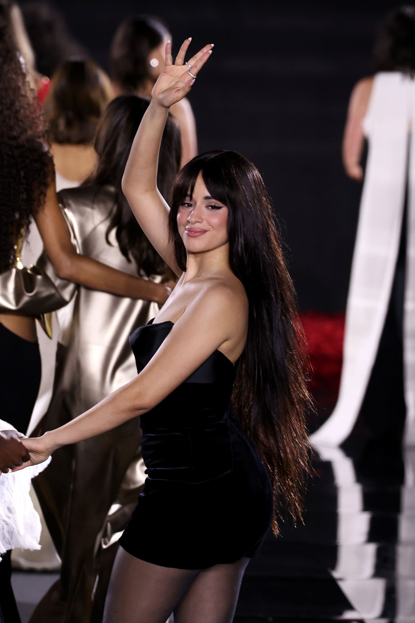 Camila Cabello on the runway.