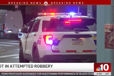 Philadelphia Police Car Teen Shot