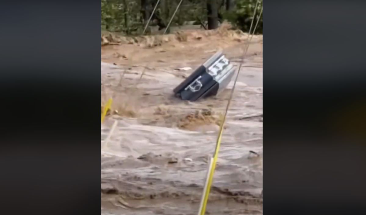 Meteorologist Posts Viral Video Claiming to Show Coffin Floating in Hurricane Floods: 'Horrific'