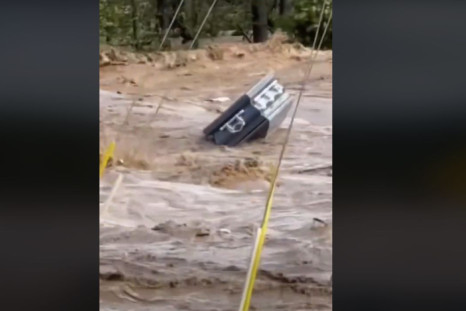 Casket Flood Waters Viral Video Tennessee