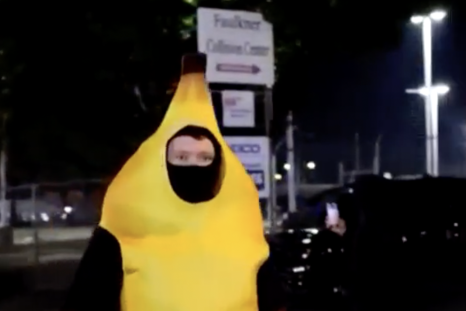 Police arrest man seen wearing banana costume during illegal Philadelphia