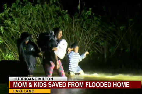 Florida News Crew Rescue Hurricane Milton