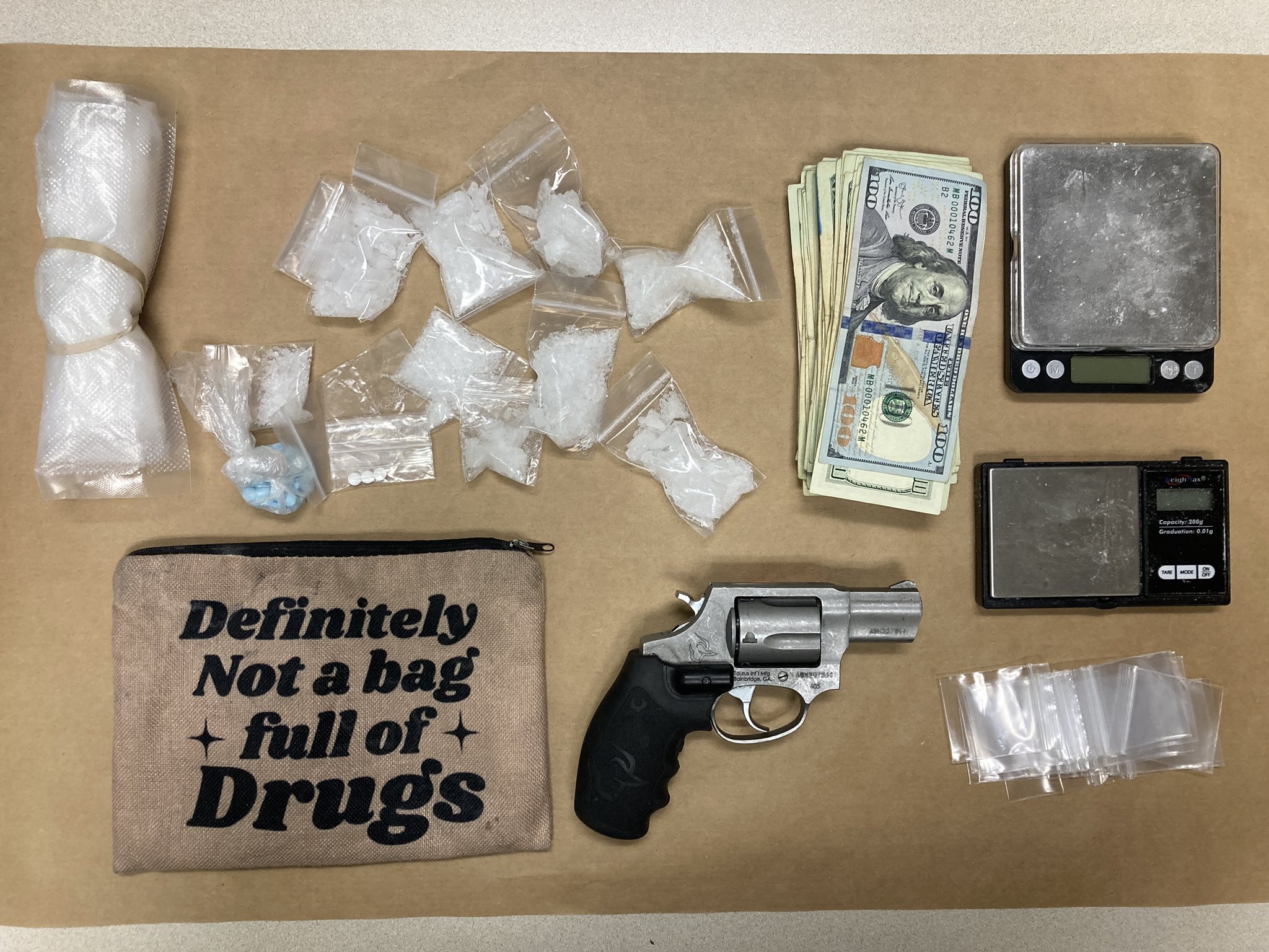 Oregon Police Find Large Stash of Drugs Inside Bag Labeled 'Definitely ...