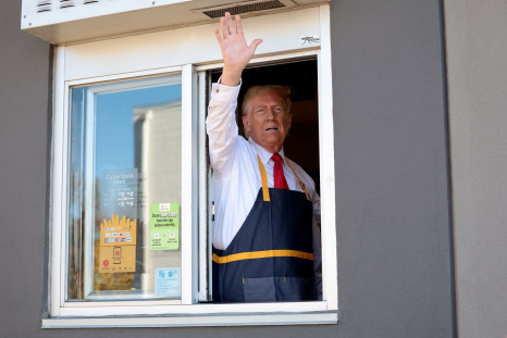 Donald Trump McDonalds Drive-thru