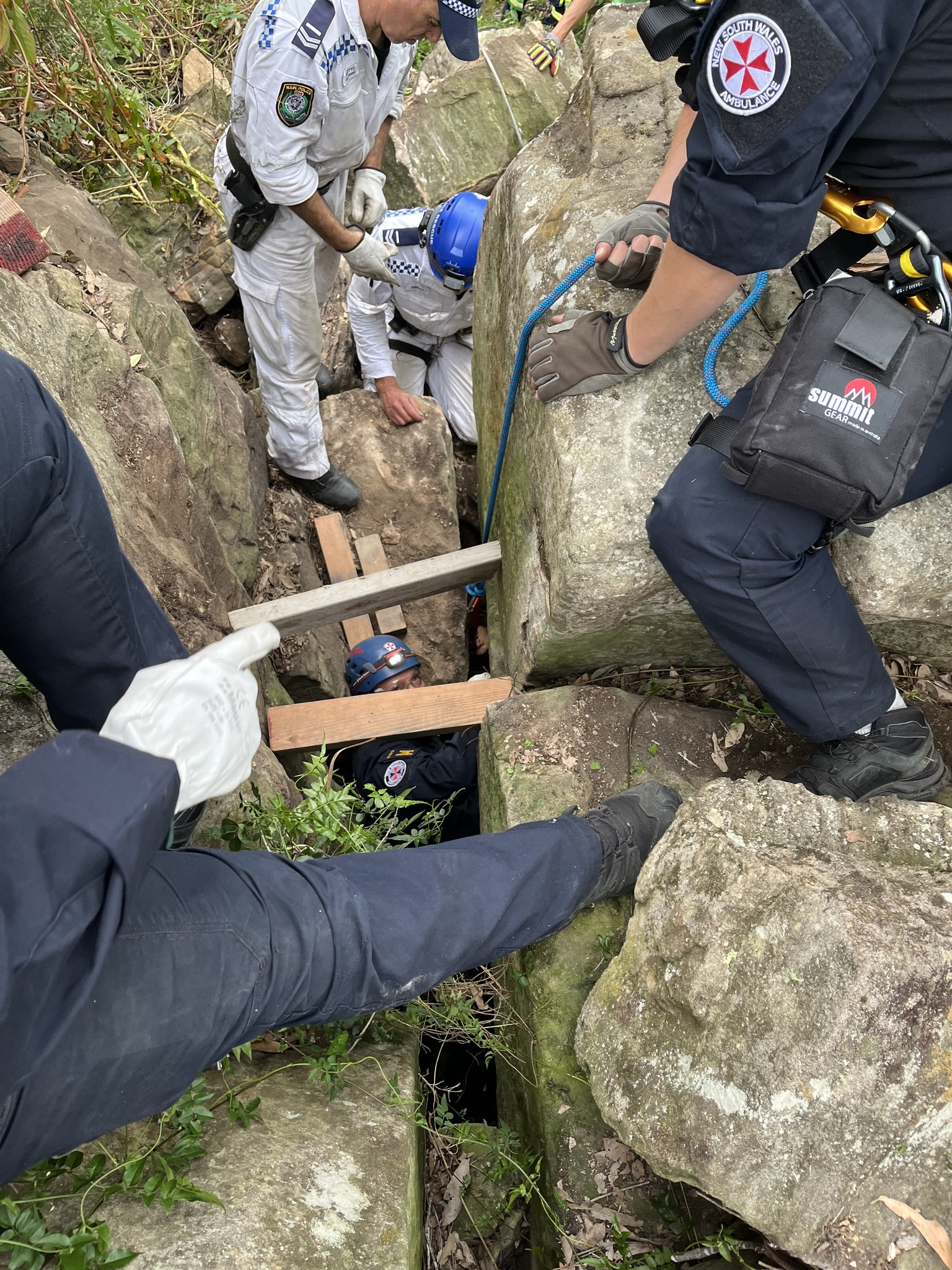 Woman Ends Up Stuck Upside Down Between Two Massive Boulders For Hours ...