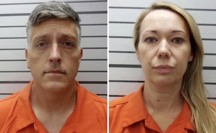 Jon Hallford and Carie Hallford mugshot
