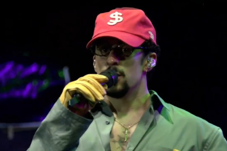 Bad Bunny at Juan Dalmau campaign in Puerto RIco