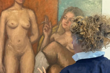 The Chair Art Gallery Nude Artwork