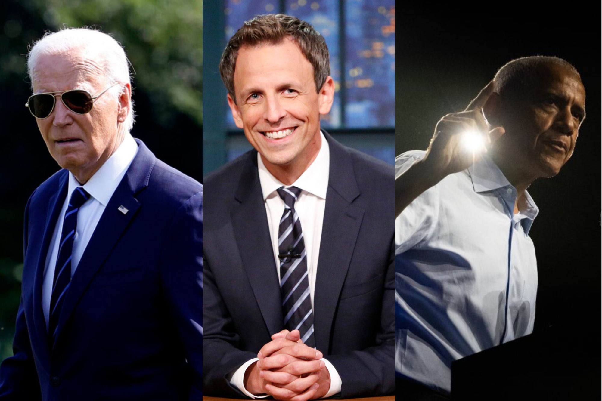 Seth Meyers Goes Off on Obama and Biden for Failing to Take Credit for