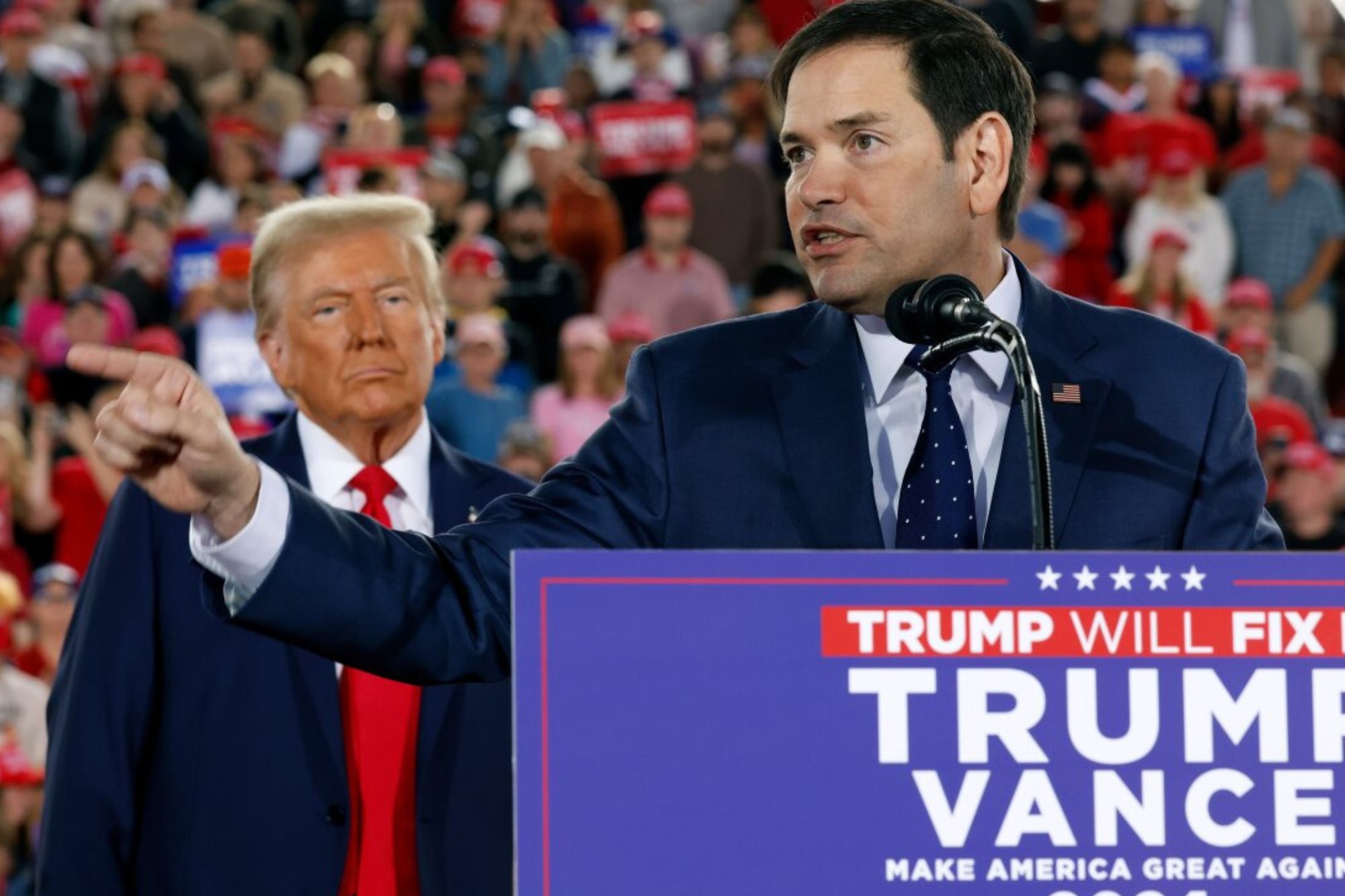 Trump Tweet Saying He 'Wouldn't Hire' Marco Rubio Resurfaces As Trump