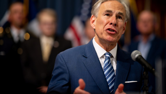 Texas Governor Abbott Holds Border Security Bill Signing At Texas