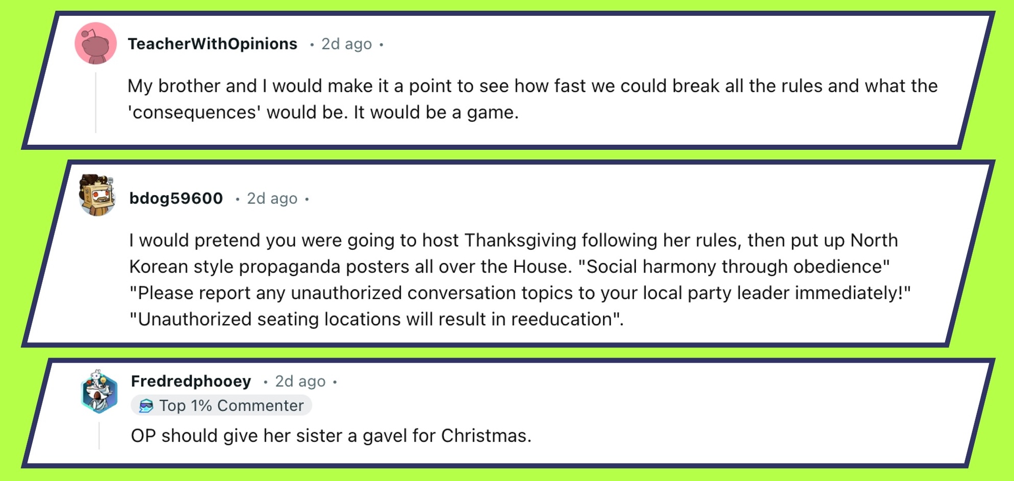 Woman Cancels Thanksgiving After Her Sister Demands Everyone Sign a 