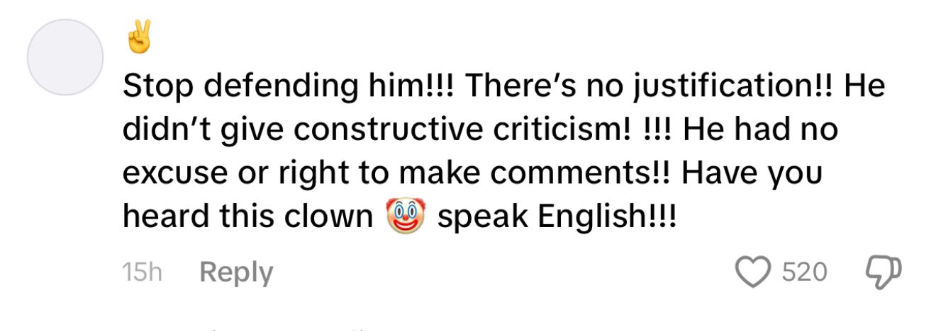 tiktok comment eugenio