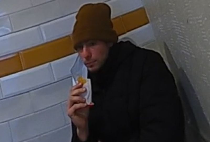 Luigi Mangione Caught On Camera Somberly Munching On McDonald's ...