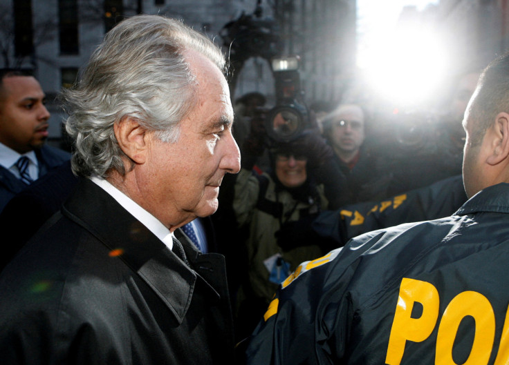 Bernard Madoff departs US Federal Court after a hearing in New York