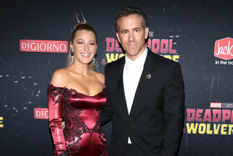 Blake Lively and Ryan Reynolds at Deadpool vs Wolverine premiere