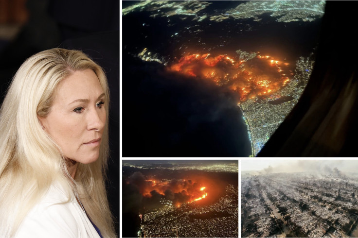 Marjorie Taylor Greene Says Devastating LA Wildfires Likely 'Started By