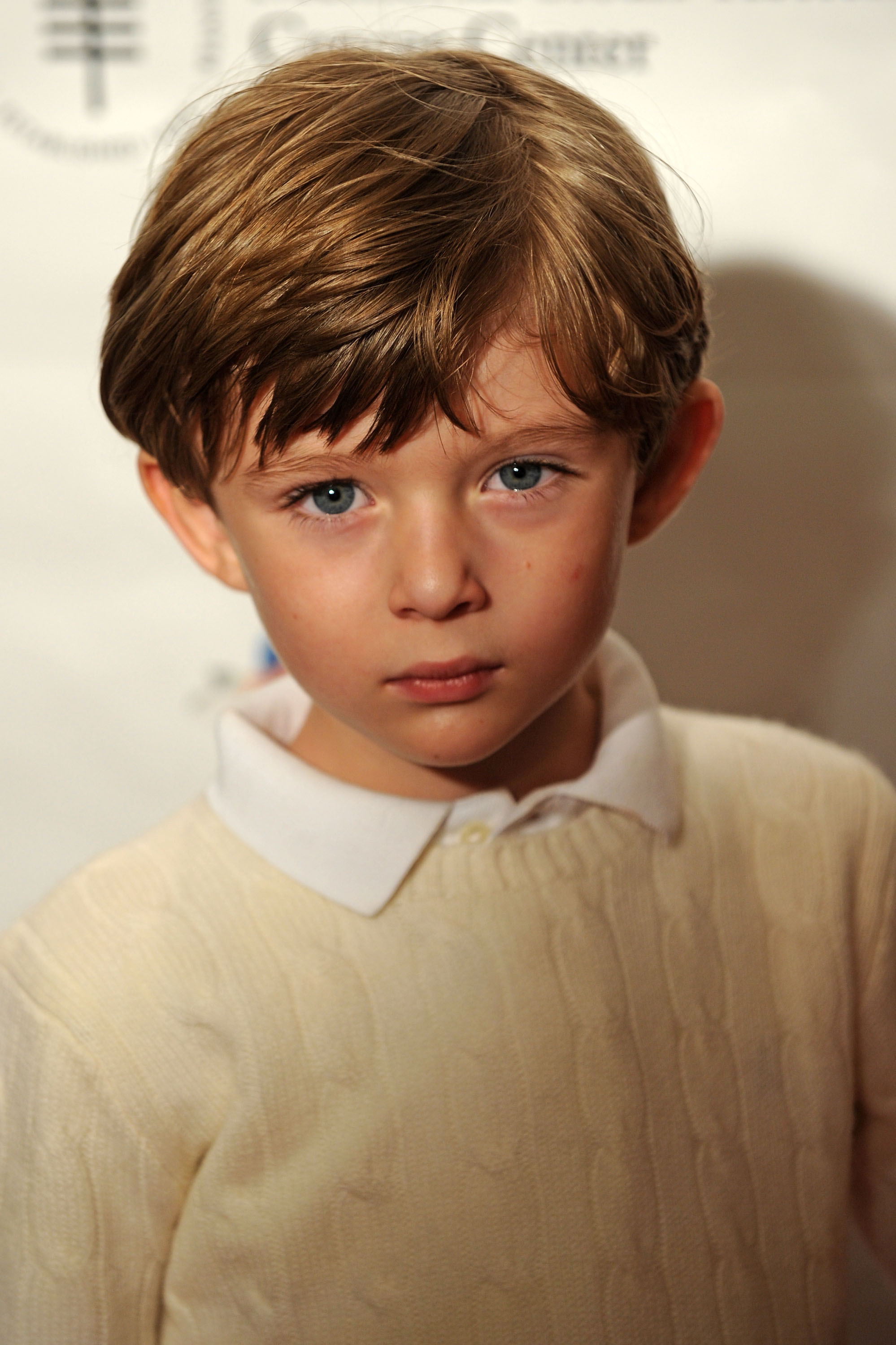 barron toddler close up