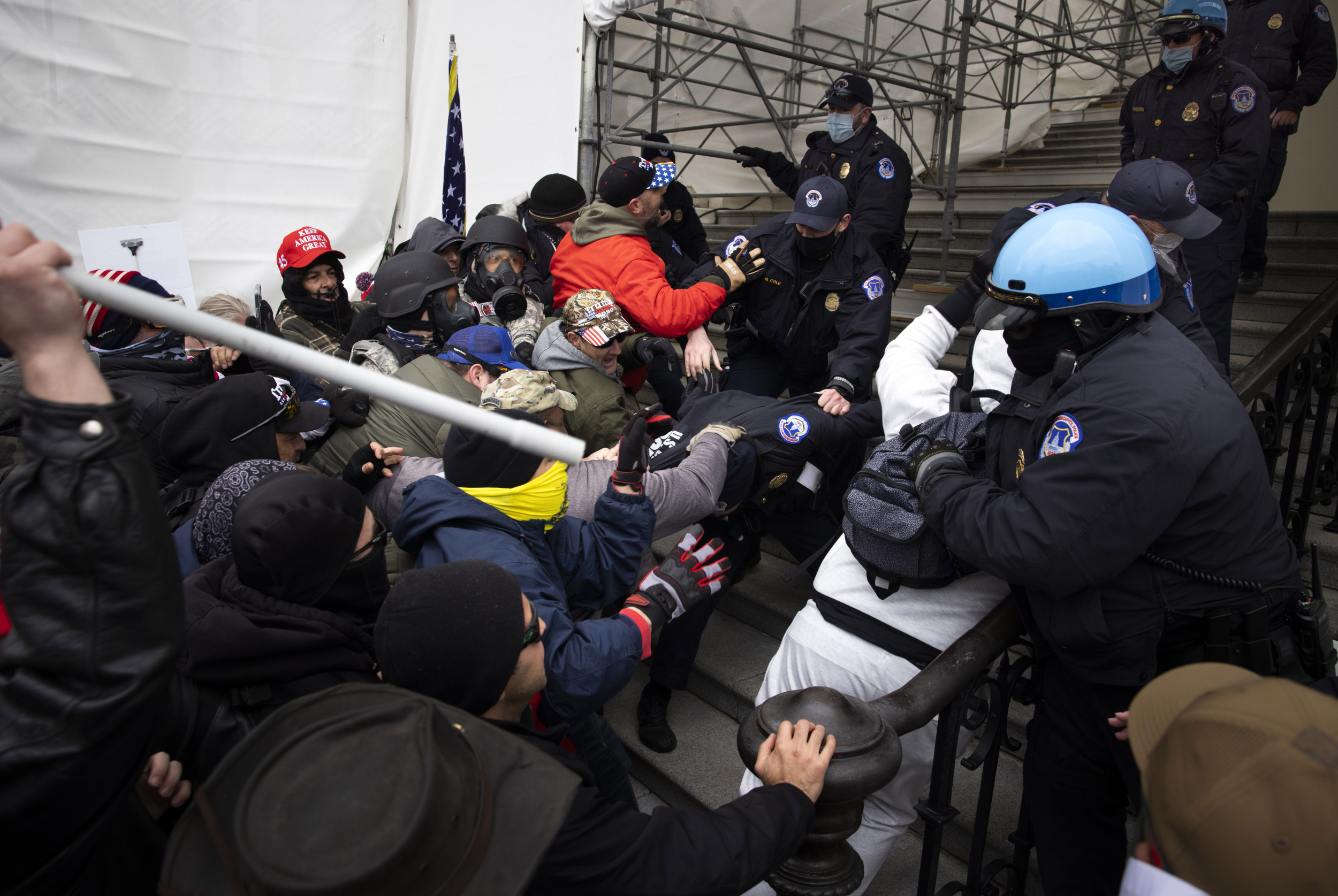 Cop Assaulted in Capitol Riots Betrayed by Trump Pardons My 