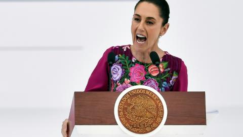 Mexican president Claudia Sheinbaum