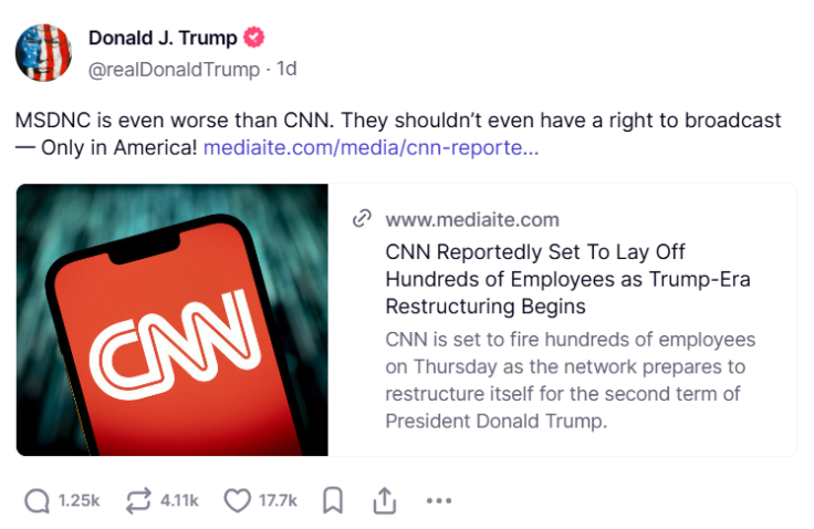 trump cnn layoffs