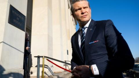US Secretary of Defense Pete Hegseth