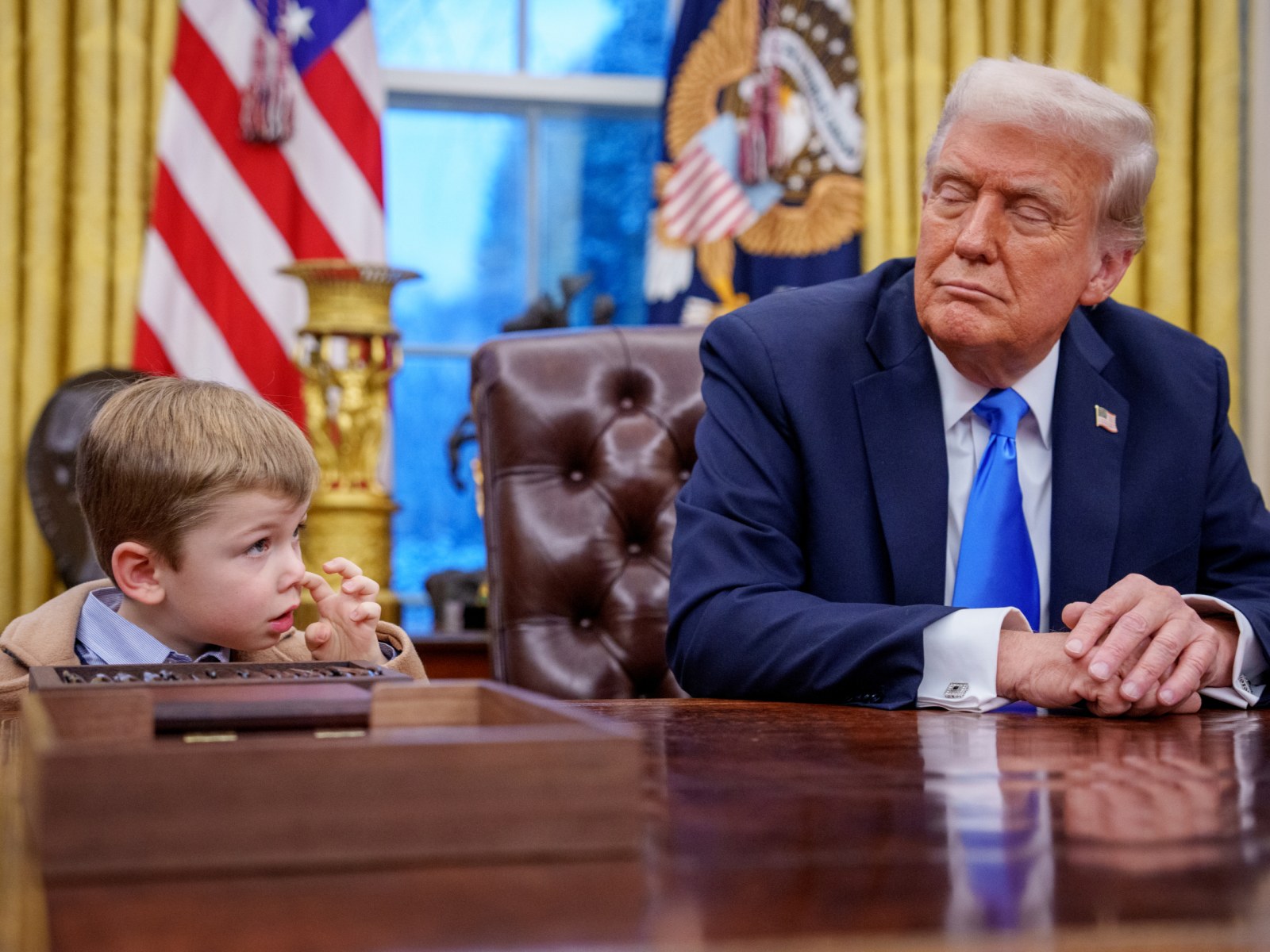 elmos bratty little shit telling cheetolini hes not president get out of here lmfao