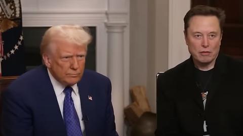 Donald Trump and Elon Musk