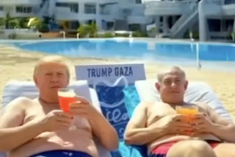 Donald Trump and Benjamin Netanyahu in AI video