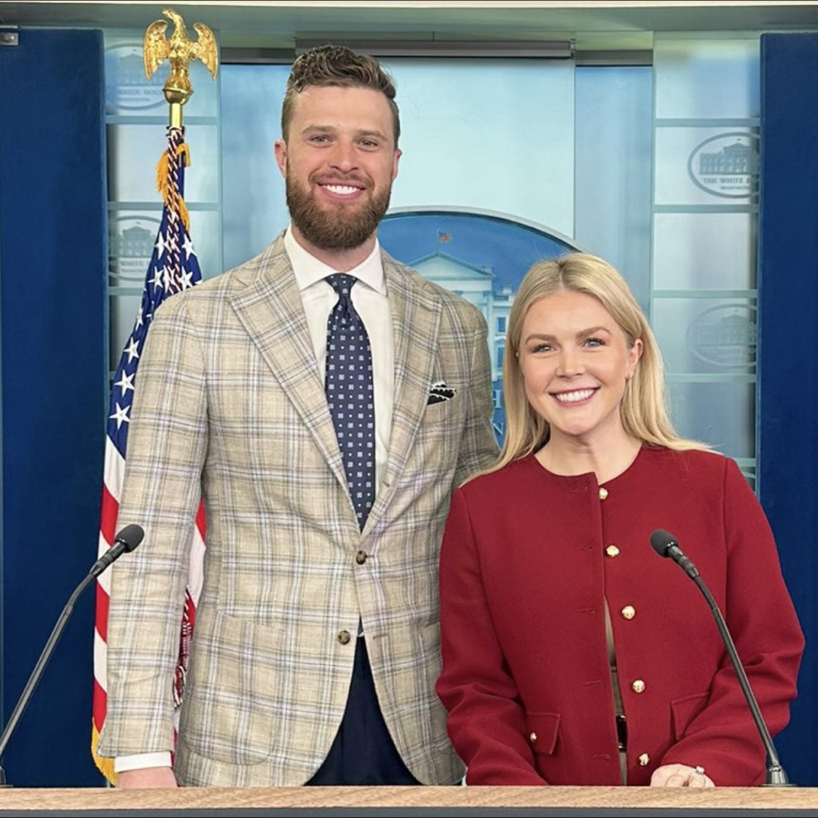 Controversial Chiefs Kicker Harrison Butker Visits Trump White House Despite Losing Super Bowl