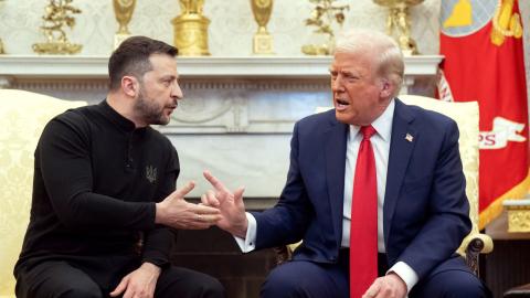 Donald Trump Volodymyr Zelensky