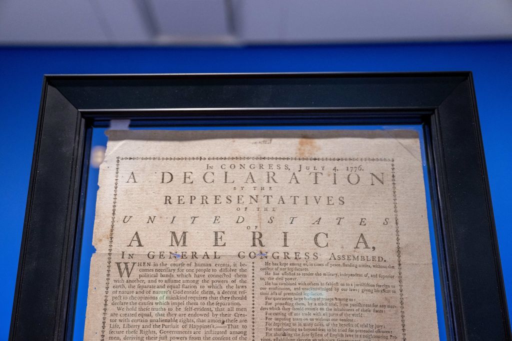 Trump Asked For The Real Declaration of Independence Be Moved Into His Office, 'Alarming' Aides: Report