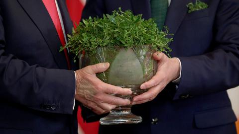 President Trump Hosts Irish Taoiseach Micheal Martin At The White