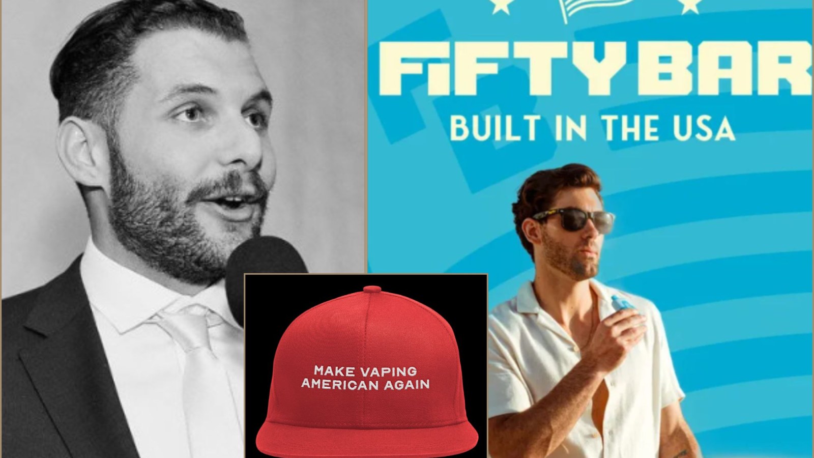Vape Company Touting 'Built in USA' Products Pleads With Lawmakers to Not Cut Off His Chinese-Made Supply Vape Company Touting 'Built in USA' Products Pleads With Lawmakers to Not Cut Off His Chinese-Made Supply