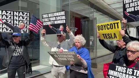 DC Police Classify Tesla Vandalism as Hate Speech