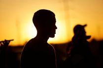 Migrants in Ciudad Juarez trying to reach the United States