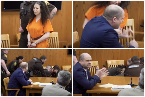 WATCH: Convicted Killer Tackled In Court After Attacking Her Defense