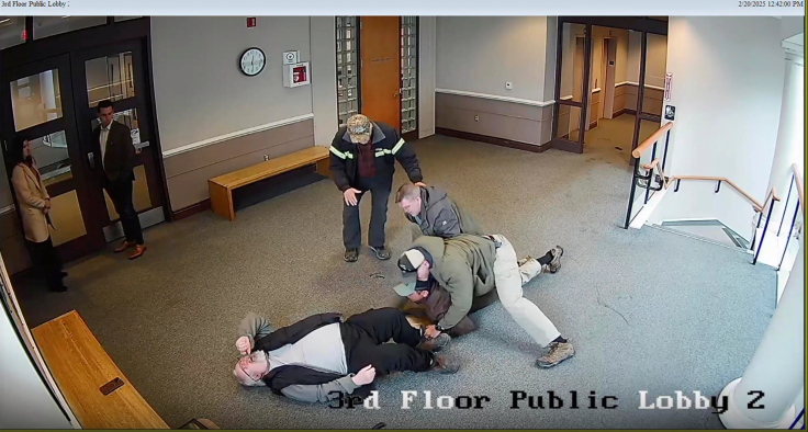 Screenshot from video provided by New Hampshire Judicial Branch