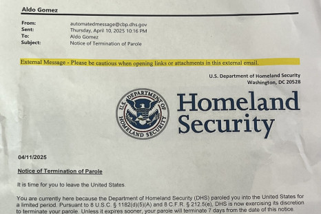 California Man Ordered to Leave the U.S. ‘Immediately’ Despite Providing