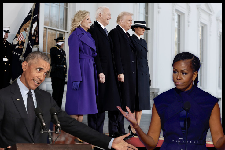 Michelle Obama Insists ‘Marriage Falling Apart’ Wasn’t Why She Skipped