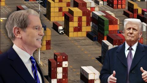 Treasury Sec. Isn’t Worried About Empty Shelves as 'Empty Cargo