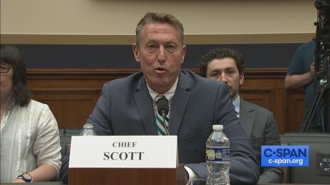 Rodney Sccott during House Judiciary Sucommittee meeting (2023)