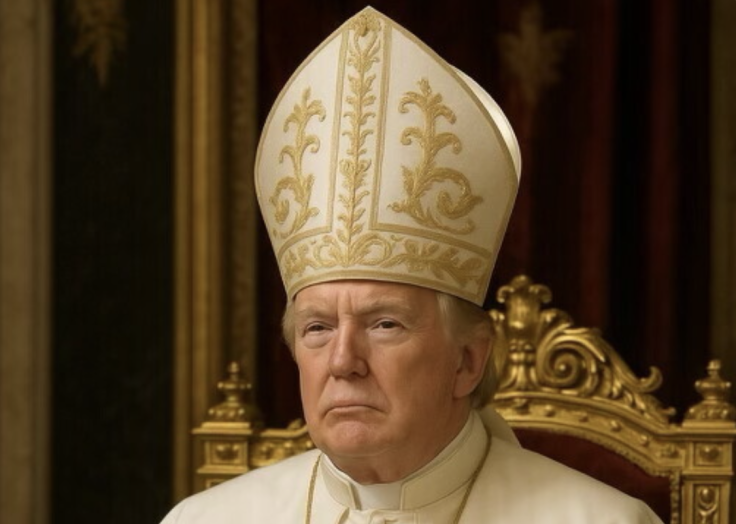 trump pope